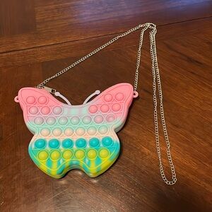 Butterfly popfiget purse